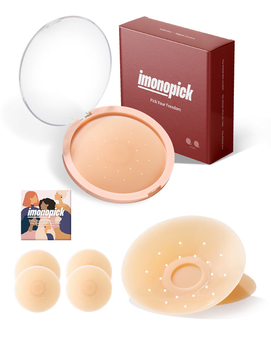 Reusable Silicone Nipple Covers – 2 Pairs | imonopick