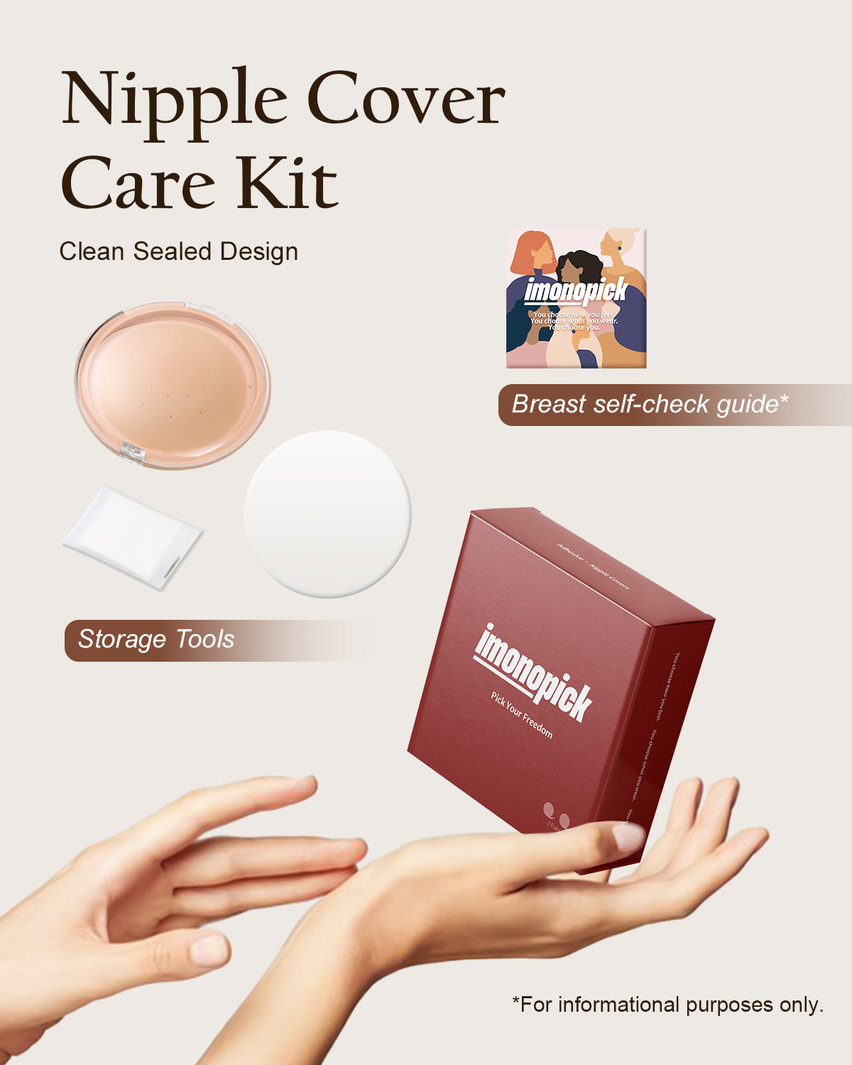 Reusable Silicone Nipple Covers – 2 Pairs | imonopick