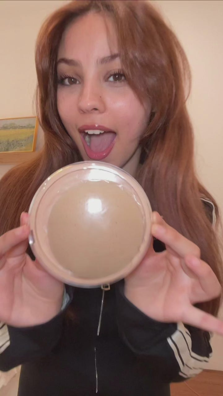 woman displaying imonopick silicone nipple covers in a clear case, with “Breathable All Day,” lightweight, soft, no stuffiness, and fresh all day text